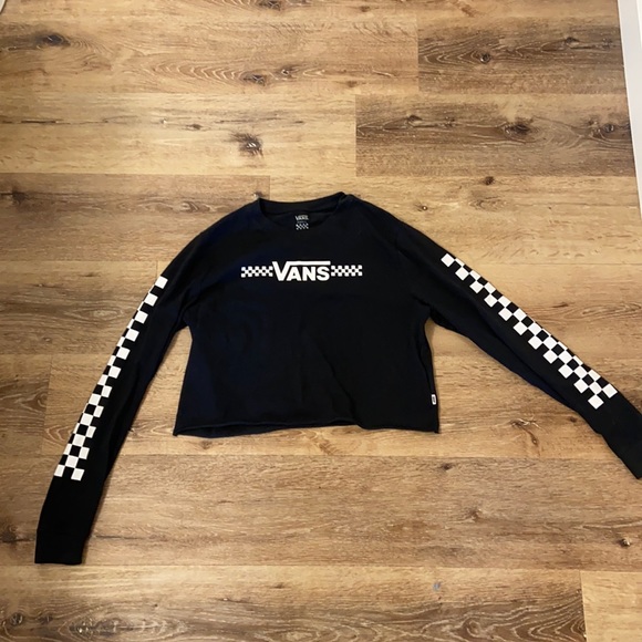 Vans cropped long sleeve shirt - Picture 1 of 2